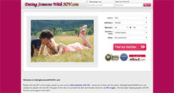 Desktop Screenshot of datingsomeonewithhiv.com